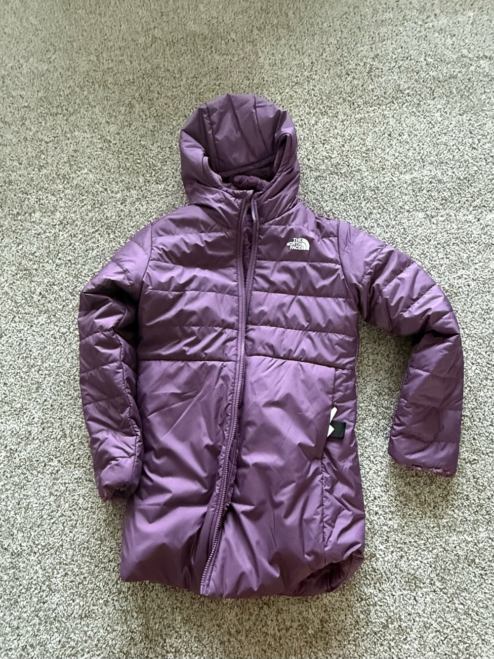 North Face reversible coat NWOT